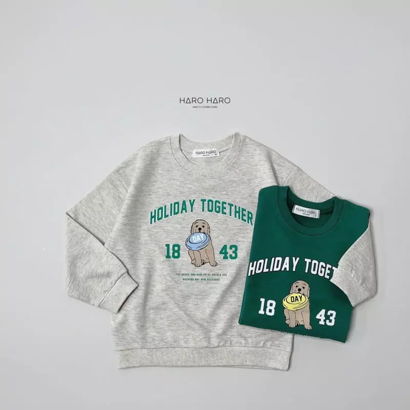 Haro Haro - Korean Children Fashion - #magicofchildhood - Petraeus Sweatshirt - 6