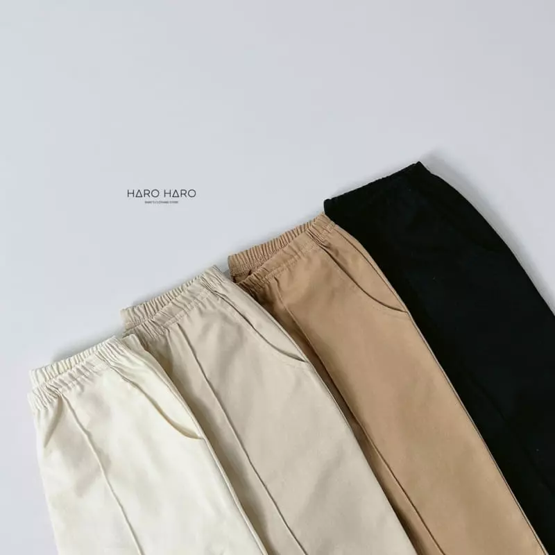 Haro Haro - Korean Children Fashion - #littlefashionista - Edge Pants - 4