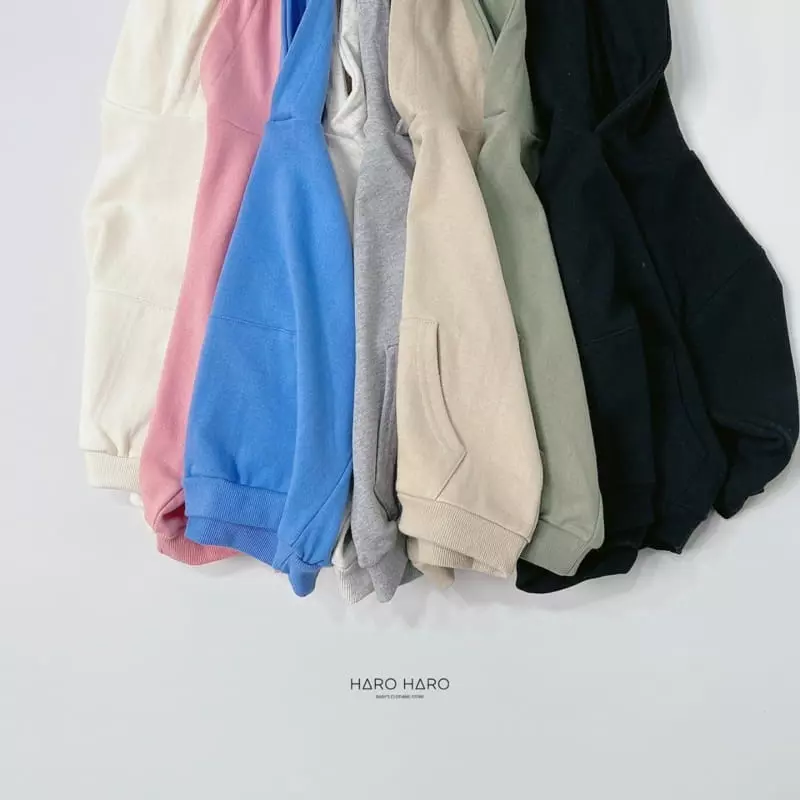 Haro Haro - Korean Children Fashion - #minifashionista - Everyday Hoody Tee - 5