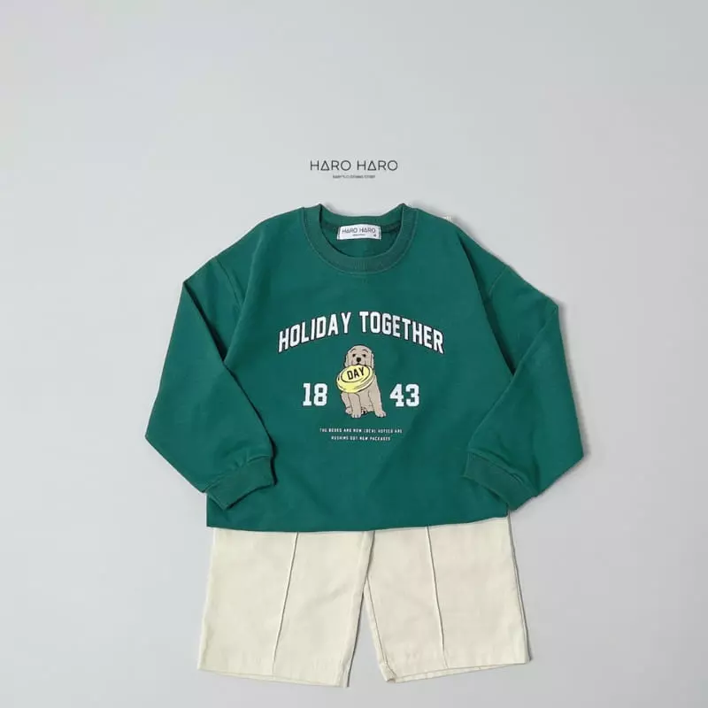 Haro Haro - Korean Children Fashion - #minifashionista - Petraeus Sweatshirt - 7