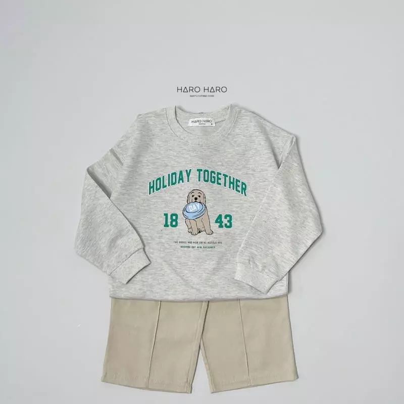 Haro Haro - Korean Children Fashion - #prettylittlegirls - Petraeus Sweatshirt - 8
