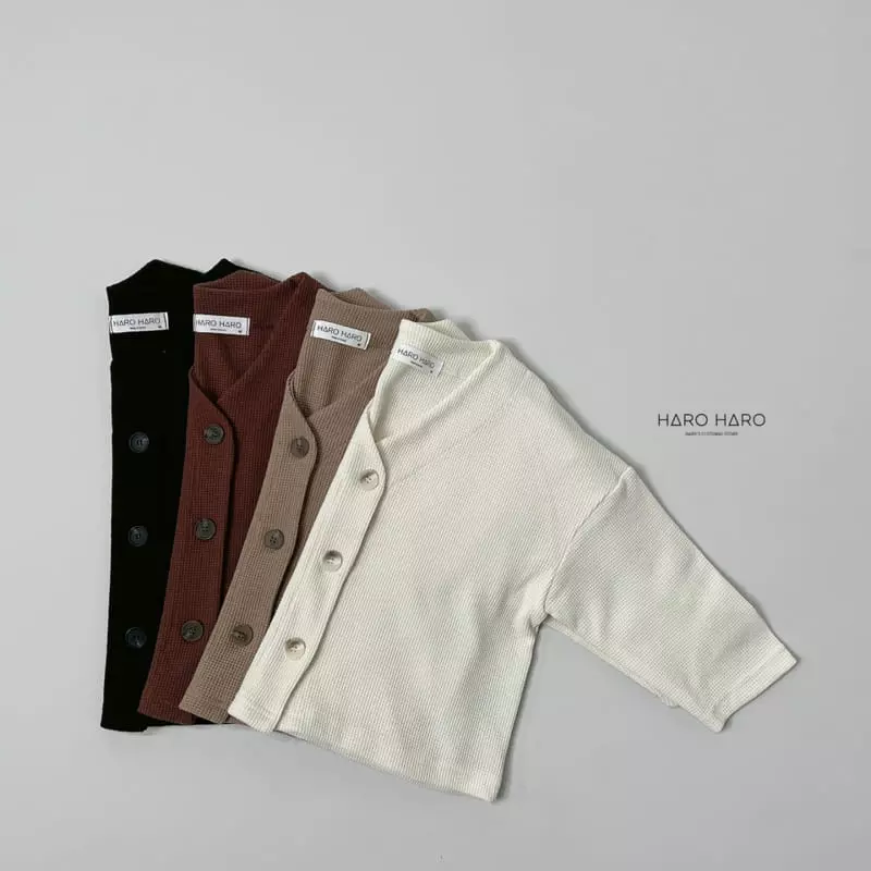 Haro Haro - Korean Children Fashion - #stylishchildhood - Chocolat Cardigan - 5