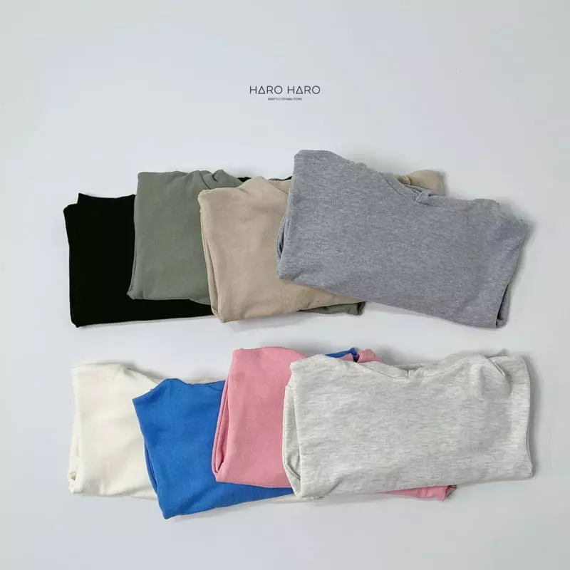 Haro Haro - Korean Children Fashion - #todddlerfashion - Everyday Hoody Tee - 7
