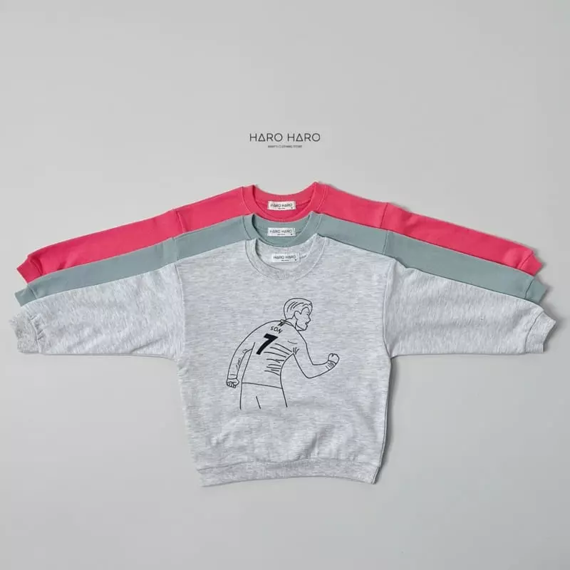 Haro Haro - Korean Children Fashion - #toddlerclothing - Score Sweatshirt - 2