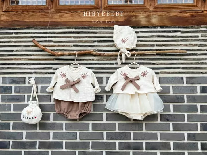 Hi Byebebe - Korean Baby Fashion - #babyoninstagram - Come One Hanbok Set Girl - 3