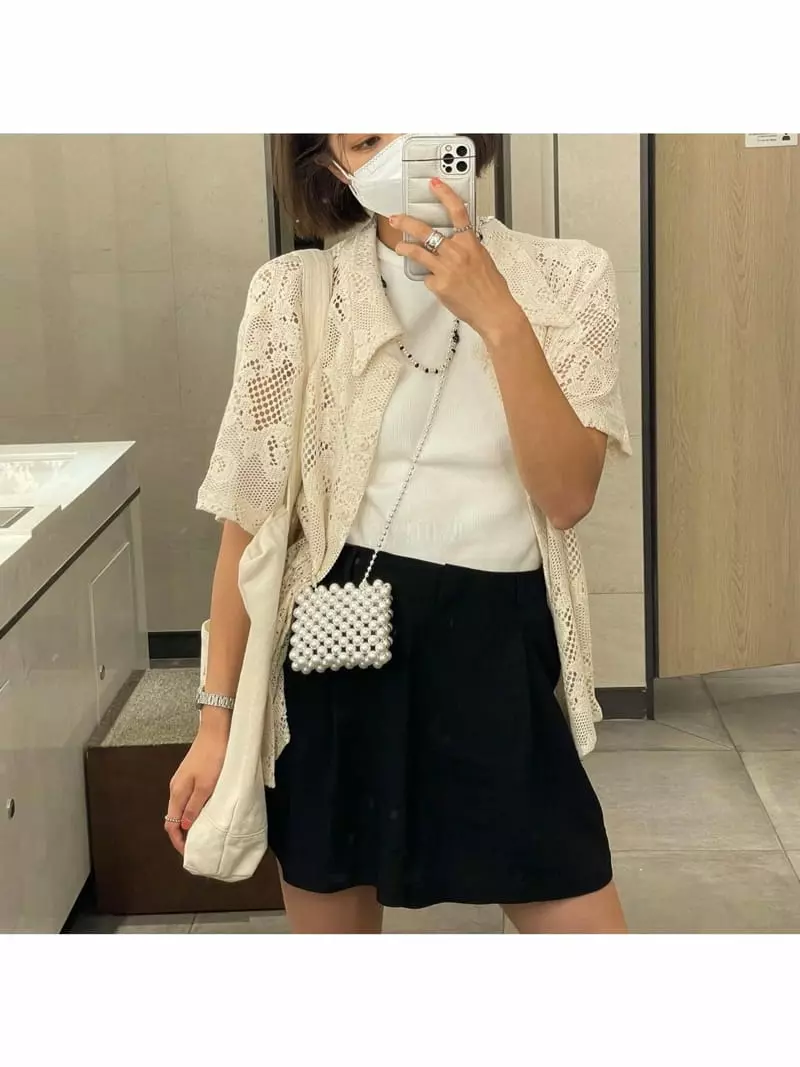 Knaite - Korean Women Fashion - #vintagekidsstyle - Camila Shirt - 3