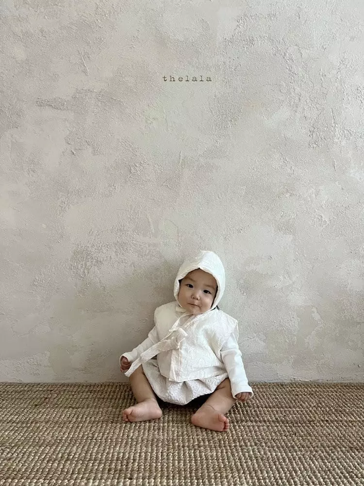 Lala - Korean Baby Fashion - #babyfashion - Jin Hanbok Baby with Bonnet Boy - 4