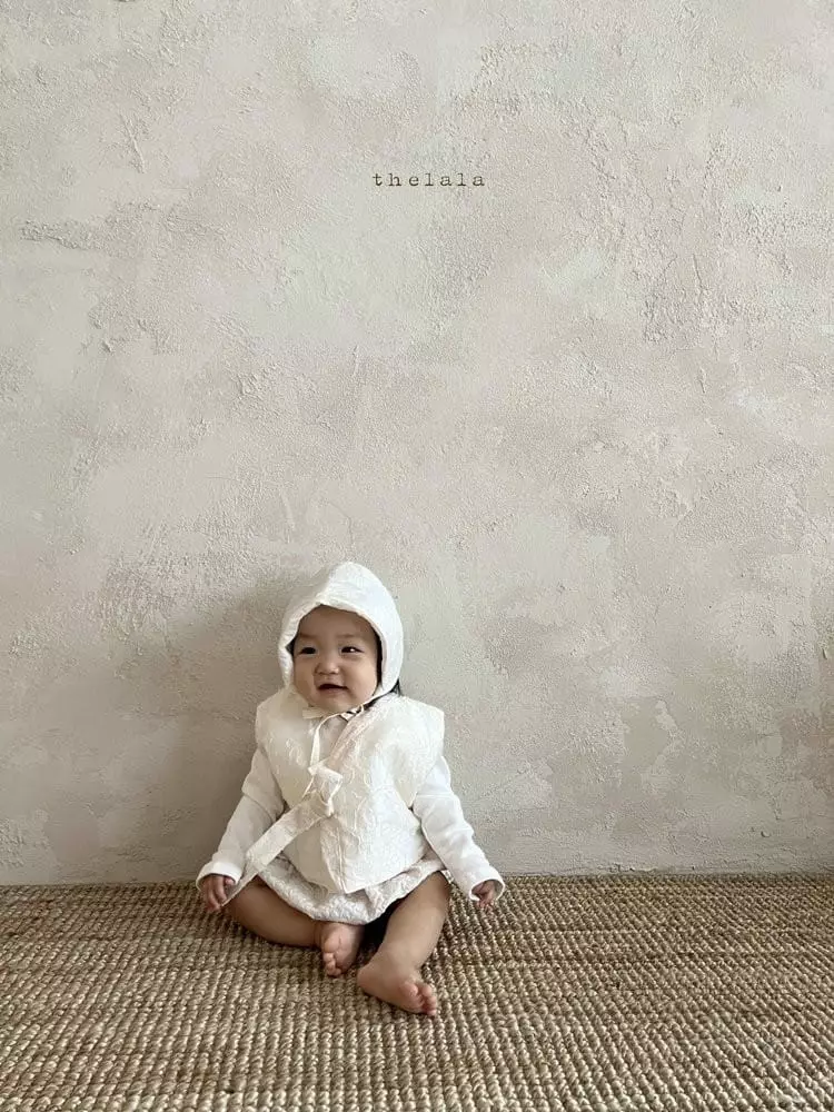 Lala - Korean Baby Fashion - #babyootd - Jin Hanbok Baby with Bonnet Boy - 8