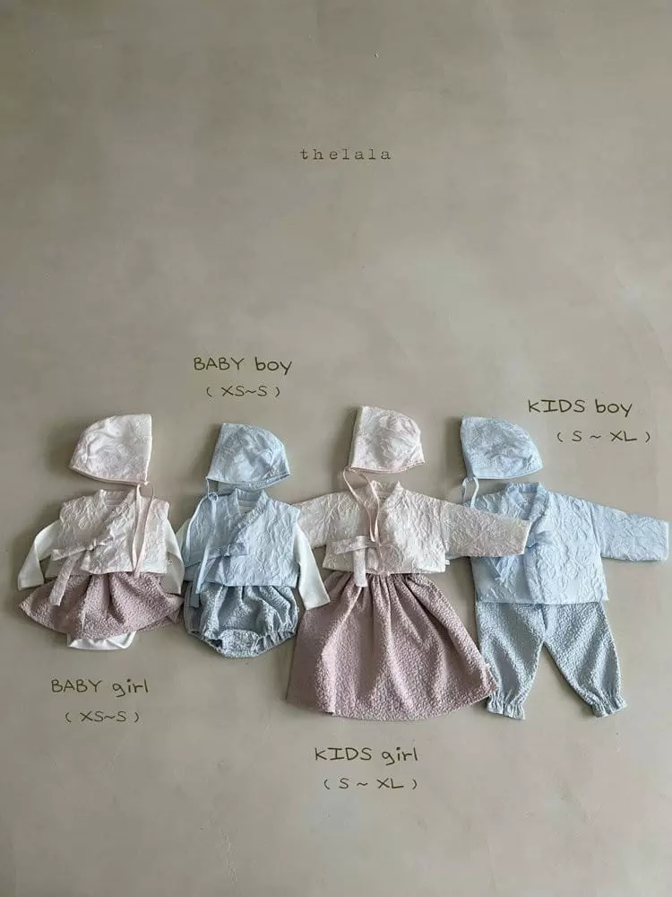 Lala - Korean Baby Fashion - #babywear - Jin Hanbok Baby with Bonnet Boy - 11