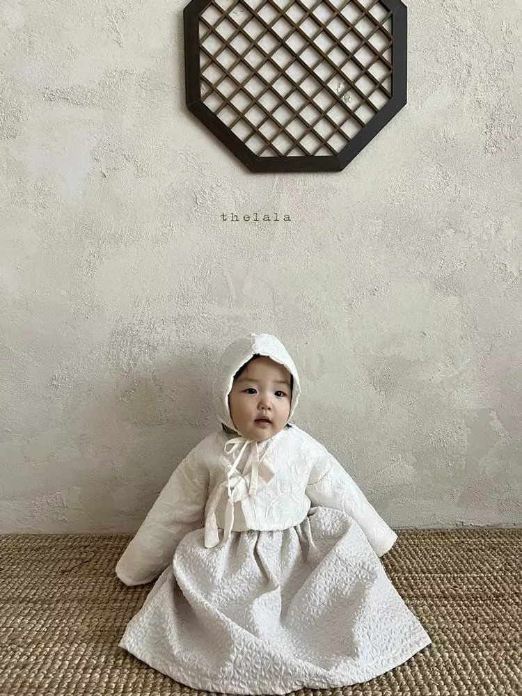 Lala - Korean Children Fashion - #childrensboutique - Jin Hanbok Kid with Bonnet Girl - 5