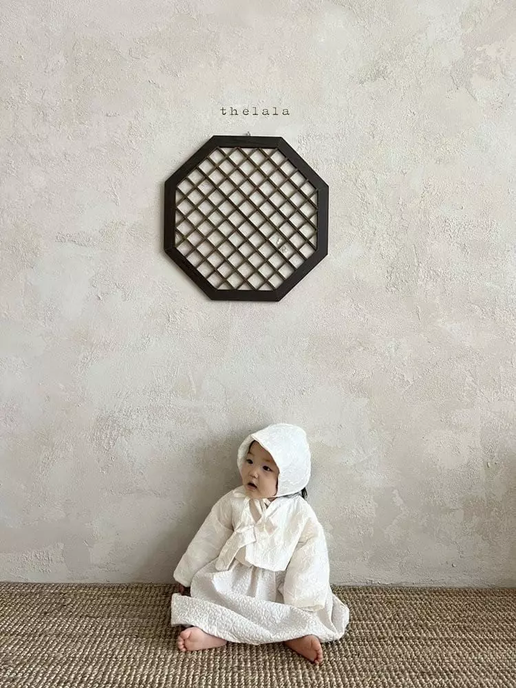 Lala - Korean Children Fashion - #designkidswear - Jin Hanbok Kid with Bonnet Girl - 6