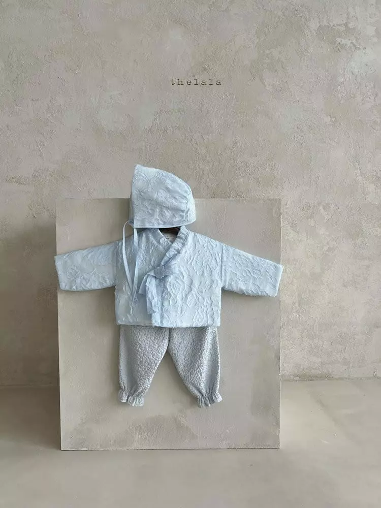 Lala - Korean Children Fashion - #toddlerclothing - Jin Hanbok Kid with Bonnet Boy