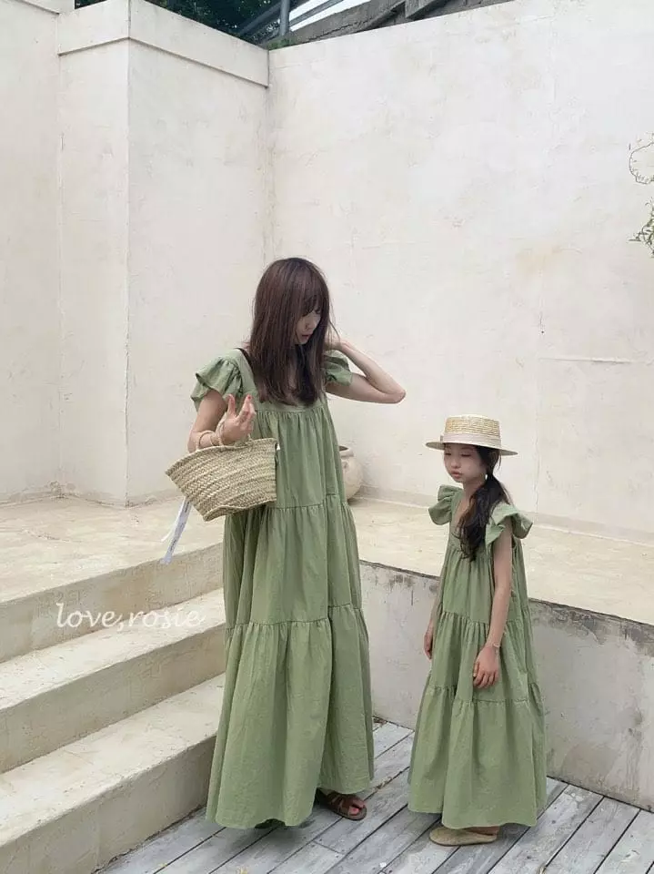 Love Rosie - Korean Children Fashion - #Kfashion4kids - Rori Maxy Cancan One-piece with Mom - 10