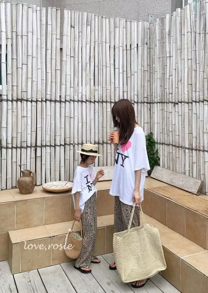 Love Rosie - Korean Children Fashion - #kidsshorts - Leopard Pleat Pants with Mom - 6