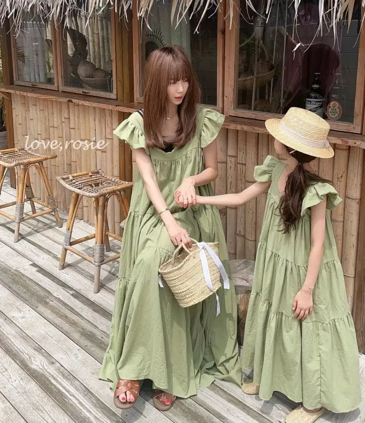 Love Rosie - Korean Children Fashion - #kidzfashiontrend - Rori Maxy Cancan One-piece with Mom - 9