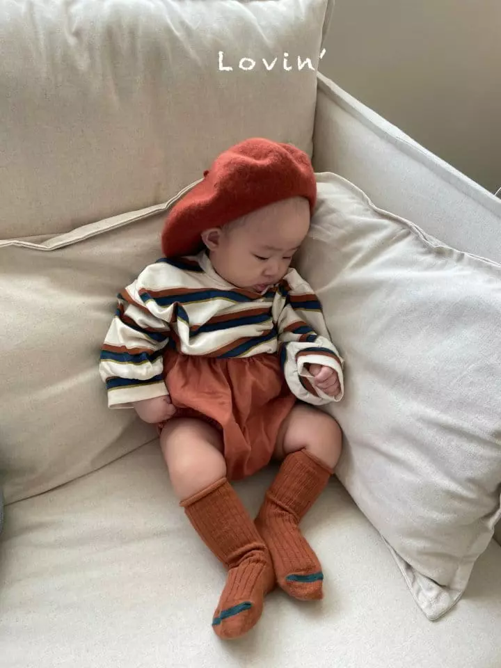 Lovin - Korean Baby Fashion - #babygirlfashion - Multi Tee Bebe - 3