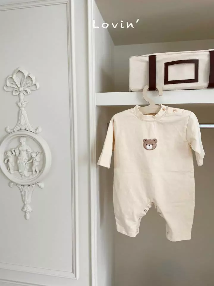 Lovin - Korean Baby Fashion - #babyoninstagram - Bear Bodysuit Bebe - 8