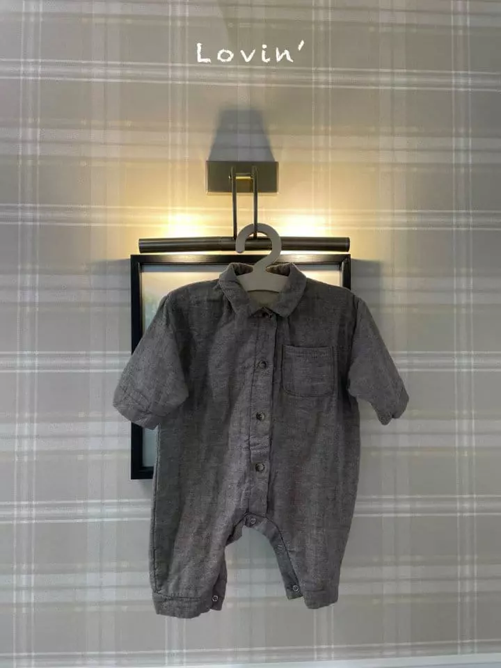 Lovin - Korean Baby Fashion - #babyoninstagram - Shitr Bodysuit Bebe - 3