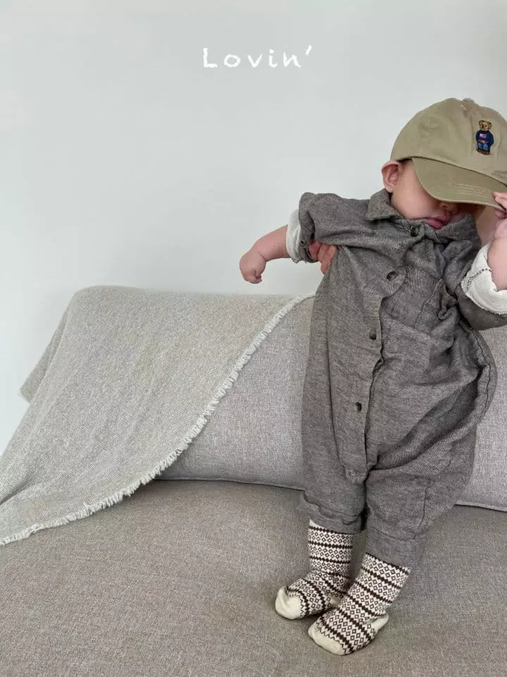 Lovin - Korean Baby Fashion - #onlinebabyshop - Shitr Bodysuit Bebe - 9