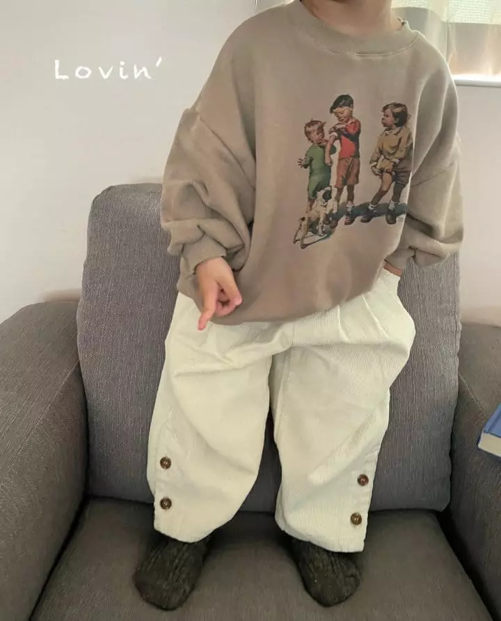 Lovin - Korean Children Fashion - #Kfashion4kids - 3 People Sweatshirt - 8