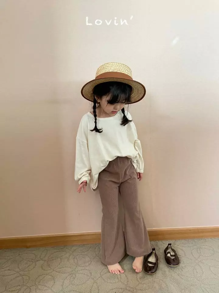 Lovin - Korean Children Fashion - #kidzfashiontrend - Bootscut Pants - 4