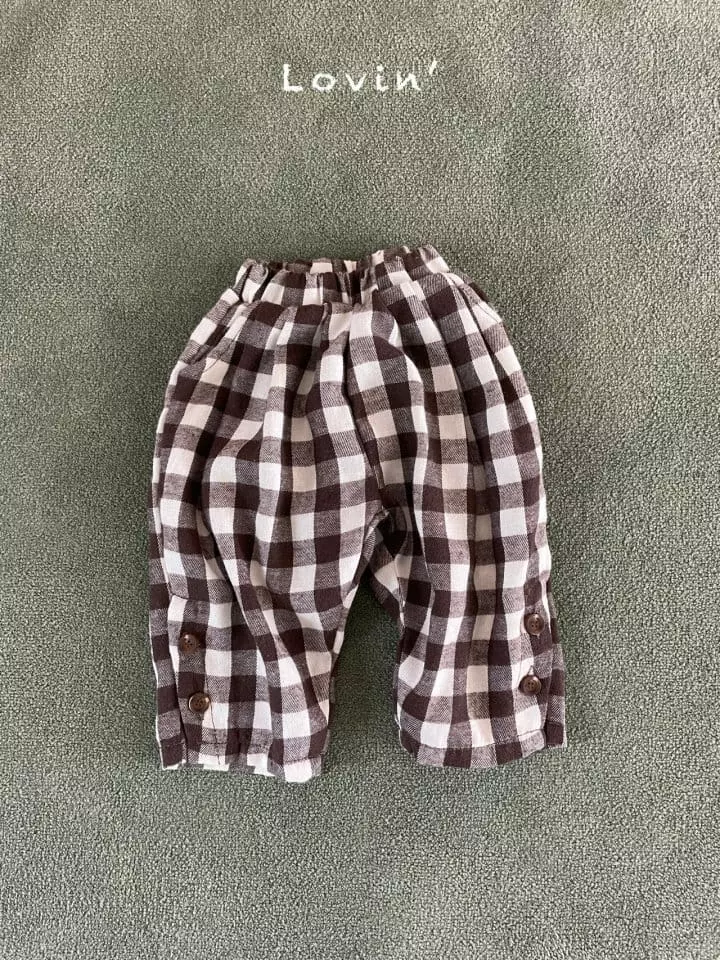 Lovin - Korean Children Fashion - #childofig - Button Pants - 2