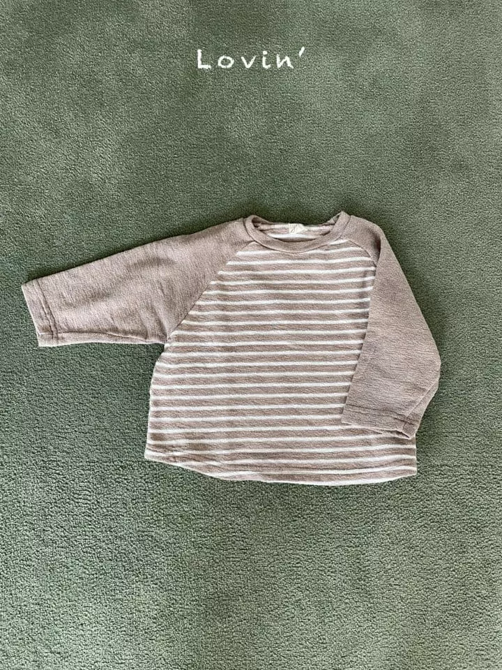 Lovin - Korean Children Fashion - #childofig - Color Raglan Tee