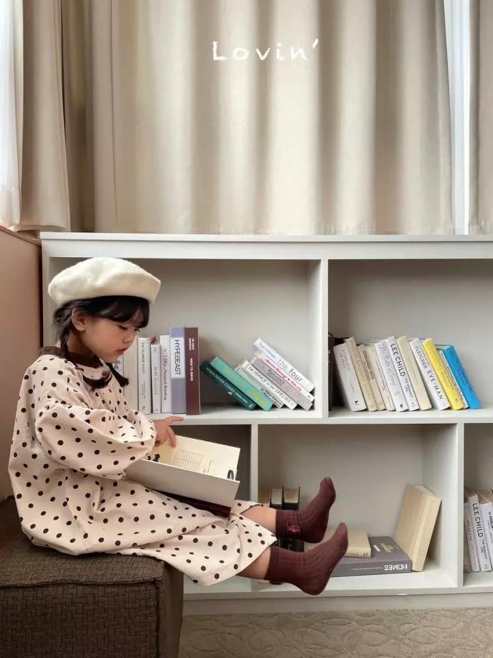 Lovin - Korean Children Fashion - #childrensboutique - Dot One-piece - 12