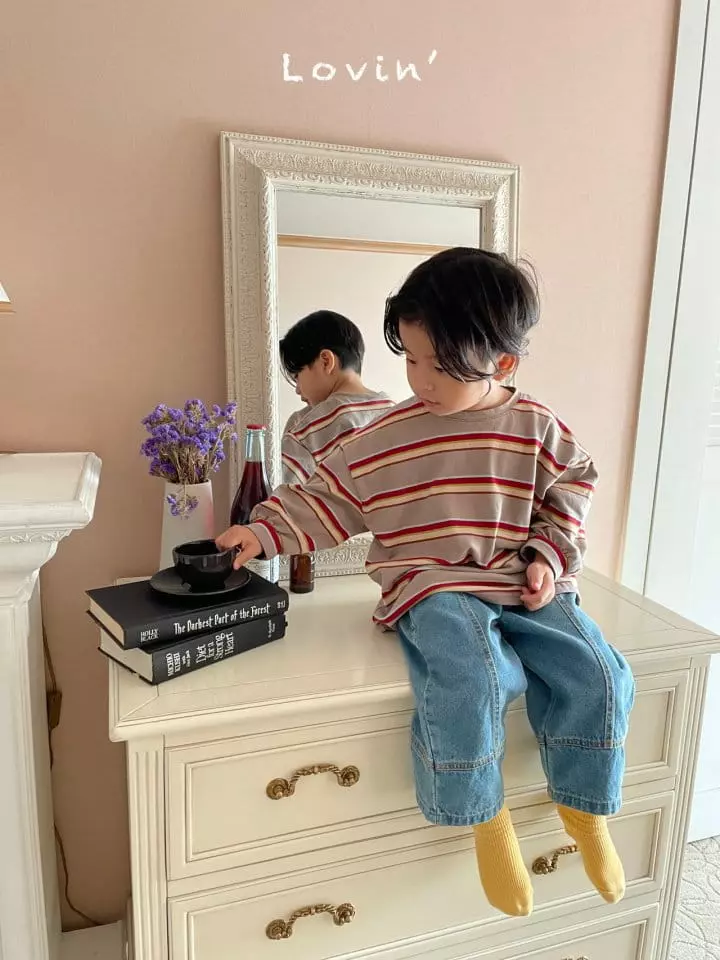 Lovin - Korean Children Fashion - #designkidswear - Multi Tee - 8