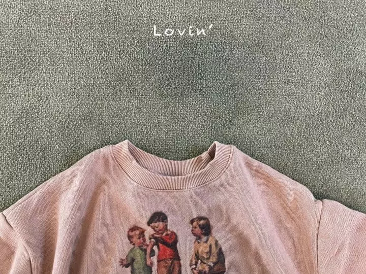 Lovin - Korean Children Fashion - #designkidswear - 3 People Sweatshirt - 2