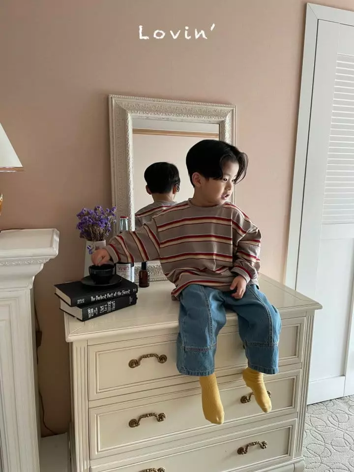 Lovin - Korean Children Fashion - #fashionkids - Multi Tee - 10