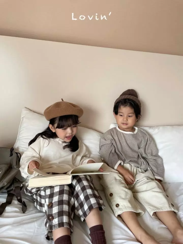 Lovin - Korean Children Fashion - #kidsshorts - Button Pants - 7