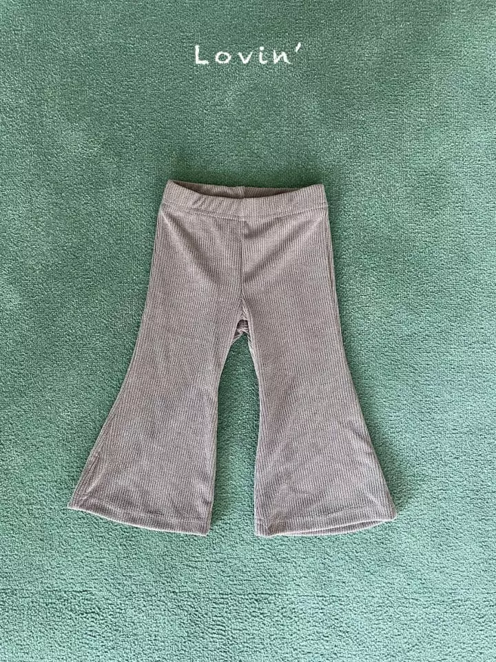Lovin - Korean Children Fashion - #kidsshorts - Bootscut Pants