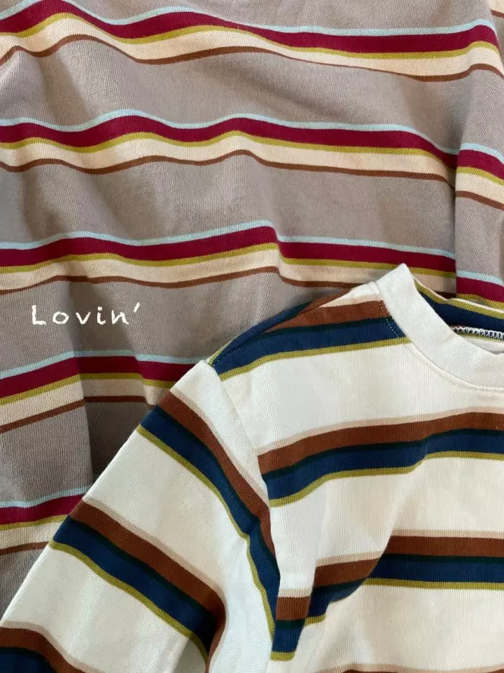 Lovin - Korean Children Fashion - #kidsstore - Multi Tee - 12
