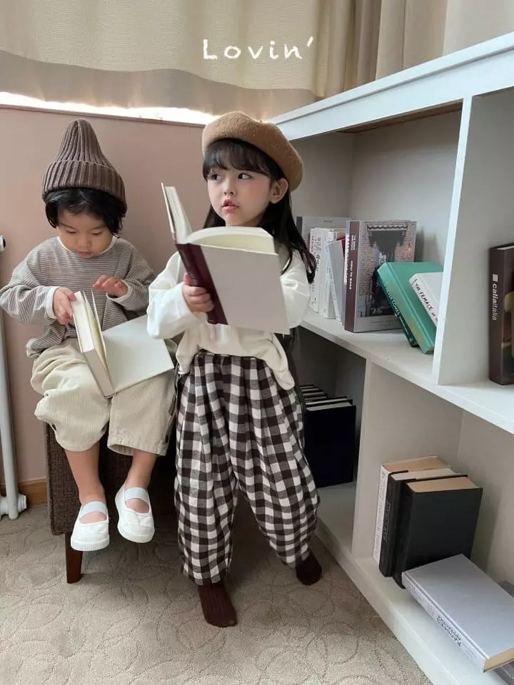 Lovin - Korean Children Fashion - #kidsstore - Button Pants - 8