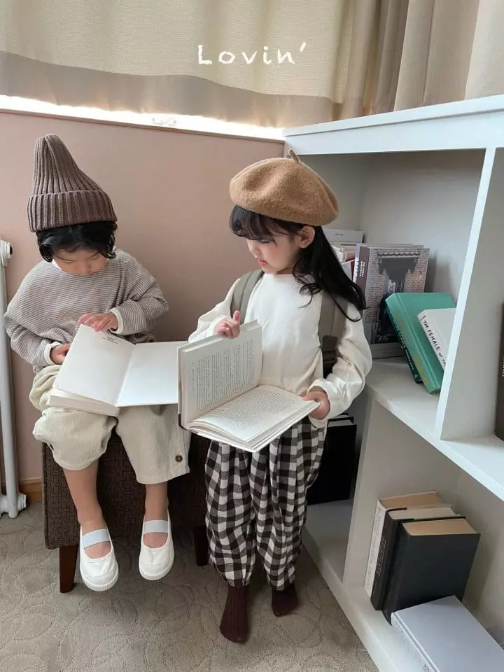 Lovin - Korean Children Fashion - #kidzfashiontrend - Button Pants - 9