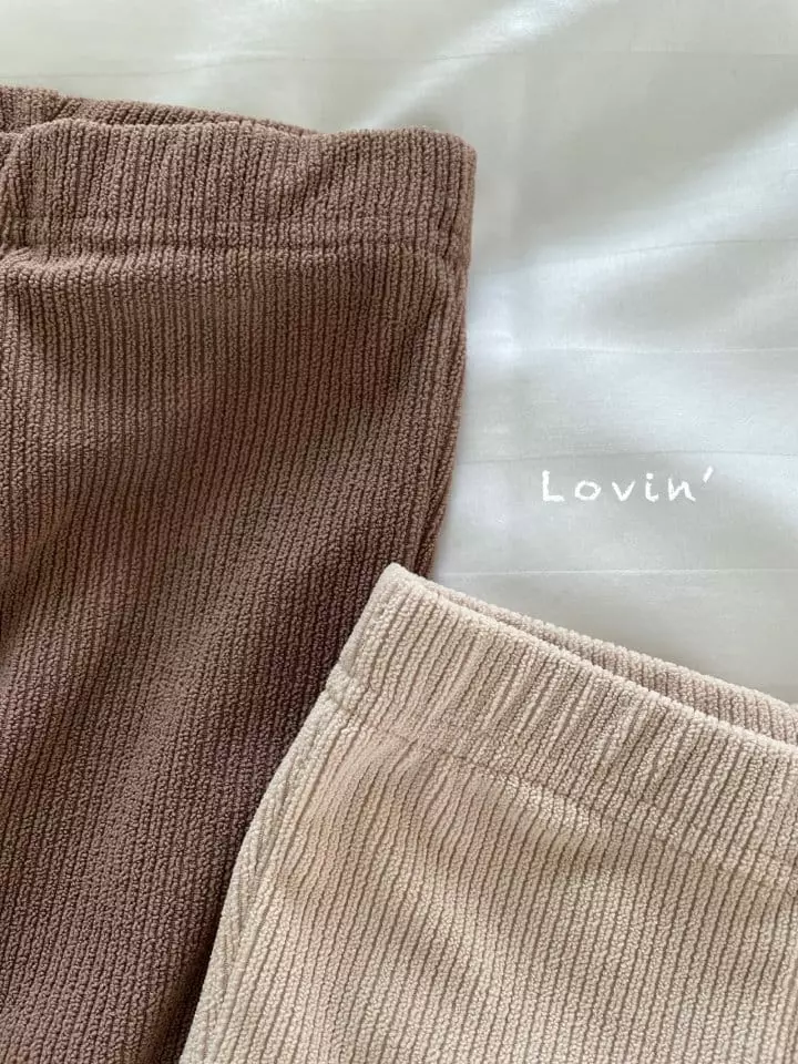 Lovin - Korean Children Fashion - #kidzfashiontrend - Bootscut Pants - 3