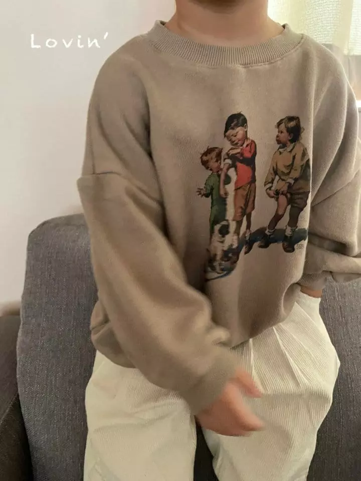 Lovin - Korean Children Fashion - #littlefashionista - 3 People Sweatshirt - 9
