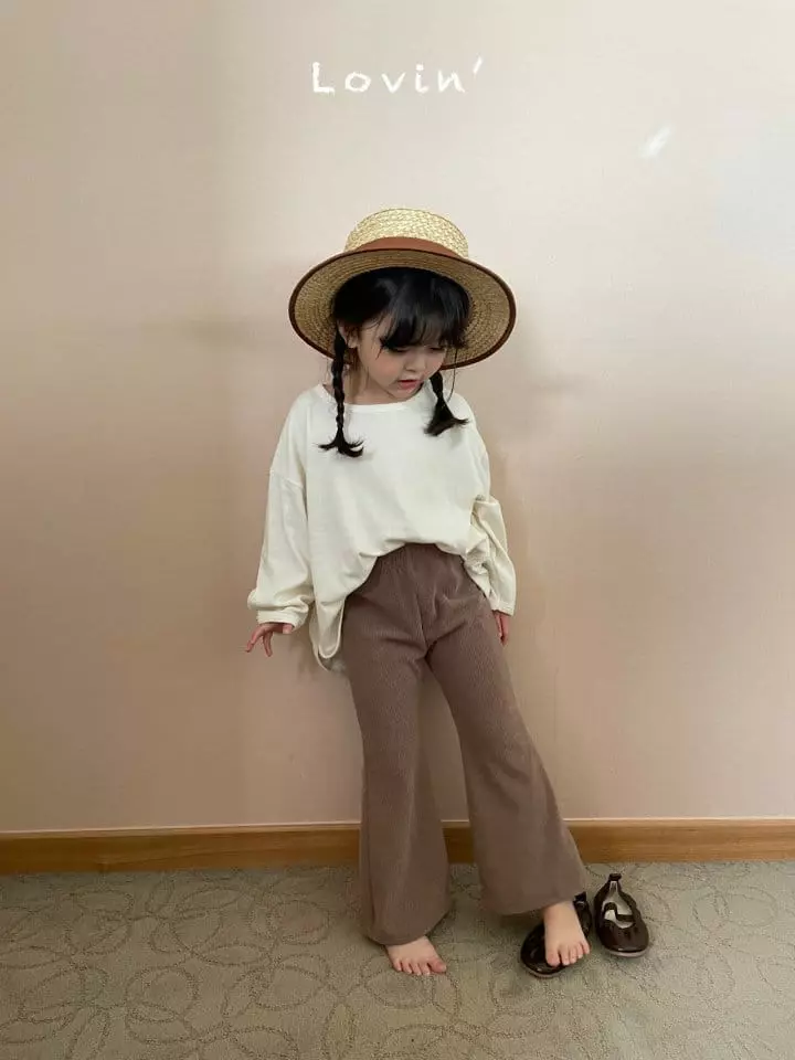 Lovin - Korean Children Fashion - #littlefashionista - Bootscut Pants - 5