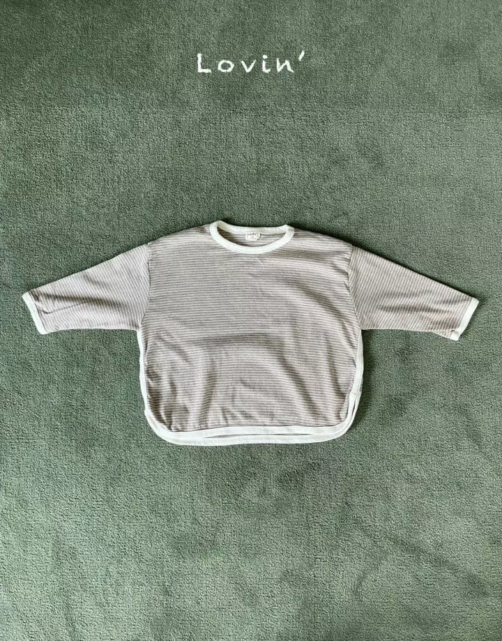 Lovin - Korean Children Fashion - #littlefashionista - Small Stripes Tee - 3