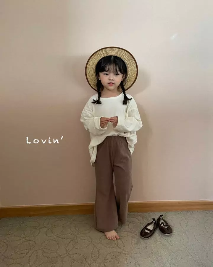 Lovin - Korean Children Fashion - #minifashionista - Bootscut Pants - 7
