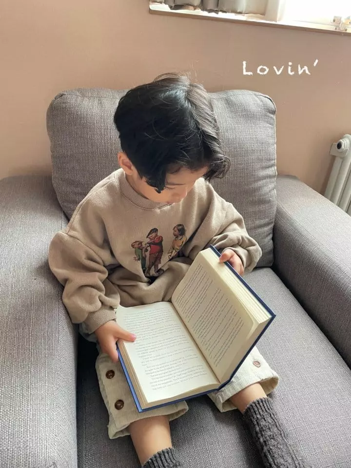 Lovin - Korean Children Fashion - #prettylittlegirls - 3 People Sweatshirt - 12