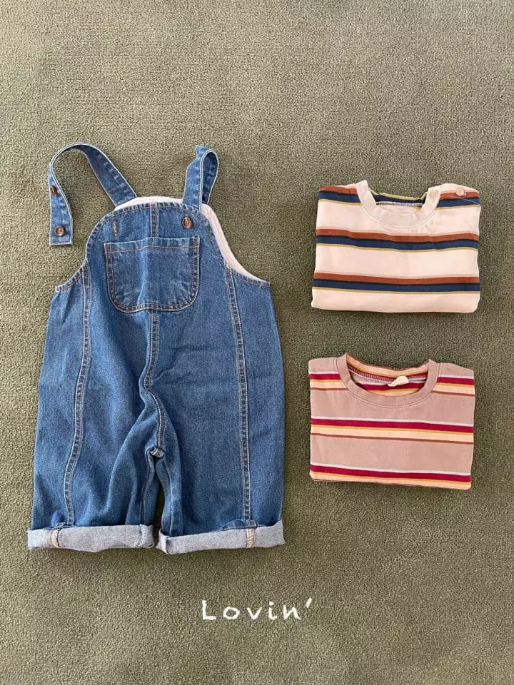 Lovin - Korean Children Fashion - #todddlerfashion - Multi Tee - 4