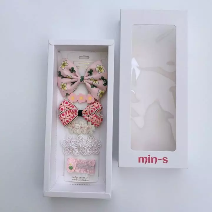 Mins - Korean Children Fashion - #fashionkids - Pink Mellow Hairpin Set - 2