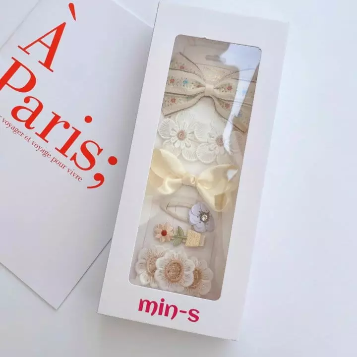 Mins - Korean Children Fashion - #kidsshorts - Ellin Flower Hairpin Set