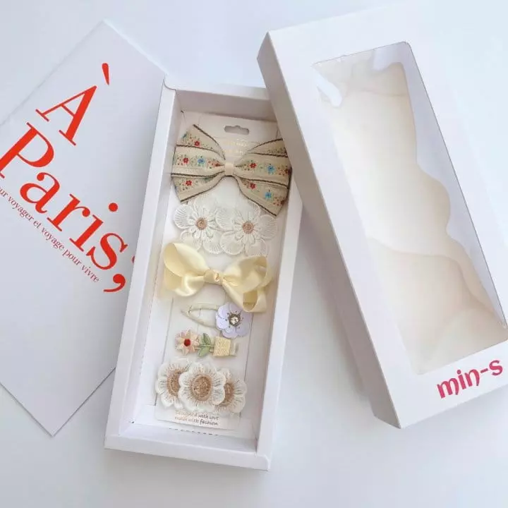 Mins - Korean Children Fashion - #kidsstore - Ellin Flower Hairpin Set - 2