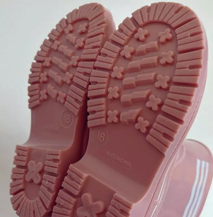 Miso - Korean Children Fashion - #Kfashion4kids - Peach Rainboots - 2