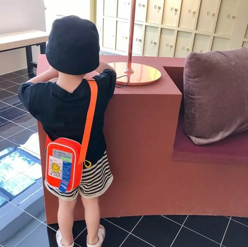 Miso - Korean Children Fashion - #kidsshorts - Patch Baby Mini Bag - 2