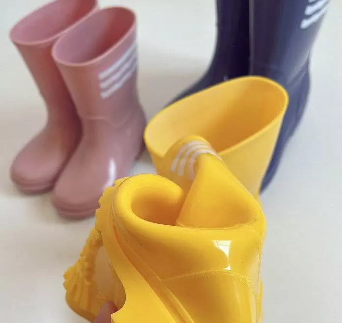 Miso - Korean Children Fashion - #prettylittlegirls - Peach Rainboots - 6
