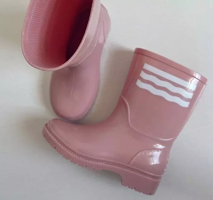 Miso - Korean Children Fashion - #stylishchildhood - Peach Rainboots - 9